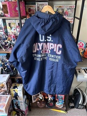 Vintage Champion USA Olympic Training Center Navy Jacket Men’s L